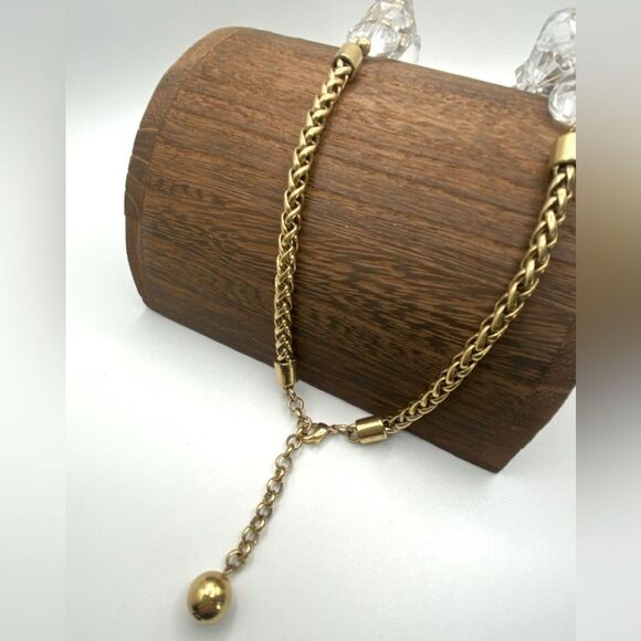 KATE SPADE Sparkle Plenty Necklace Large Jewel Faceted Pave Crystal Statement - Picture 3 of 5